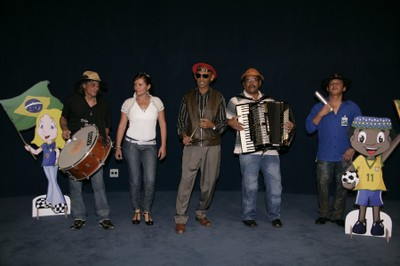 Trio Siridó na festa da Turminha do MPF