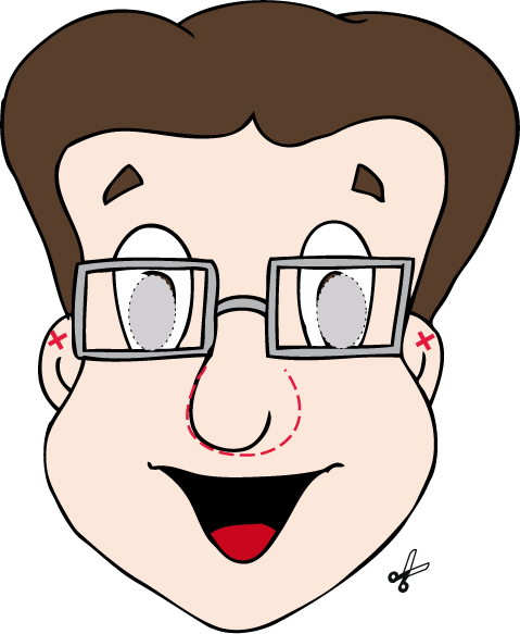 Máscara Professor Ari