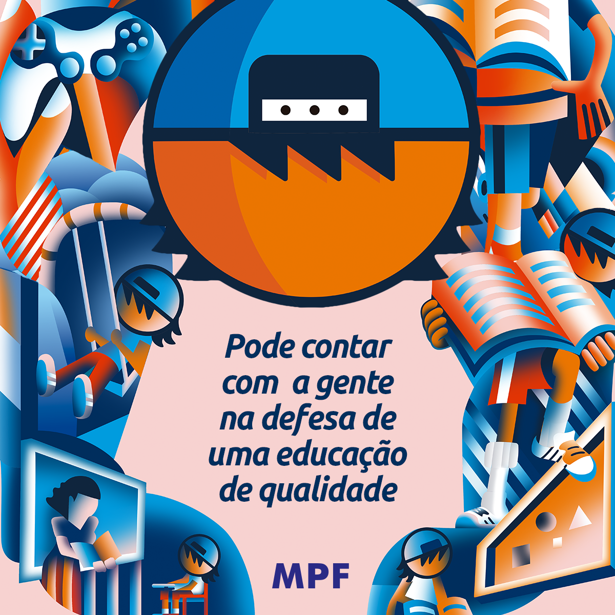 Conte com o MPF na promoção de uma  educação de qualidade