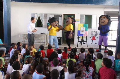 Turminha do MPF na Escola Municipal CSU Narandiba