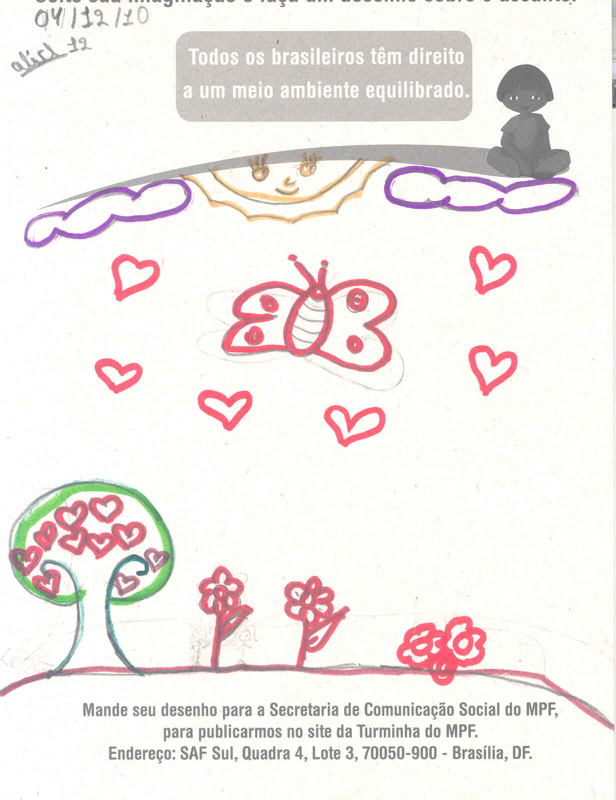 Alice, 12 anos - Maceió