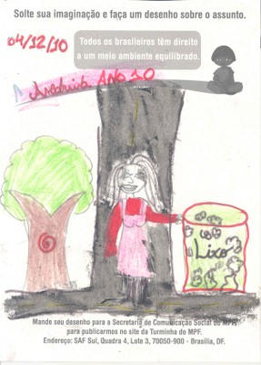 Andreina, 10 anos - Maceió