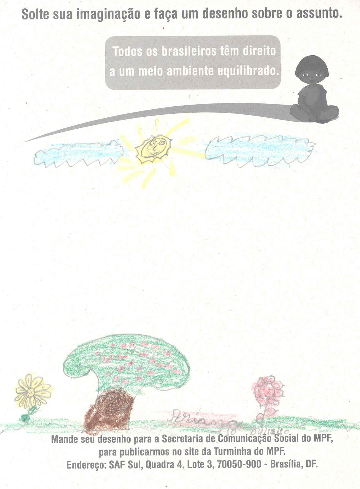 Ariana, 10 anos - Maceió