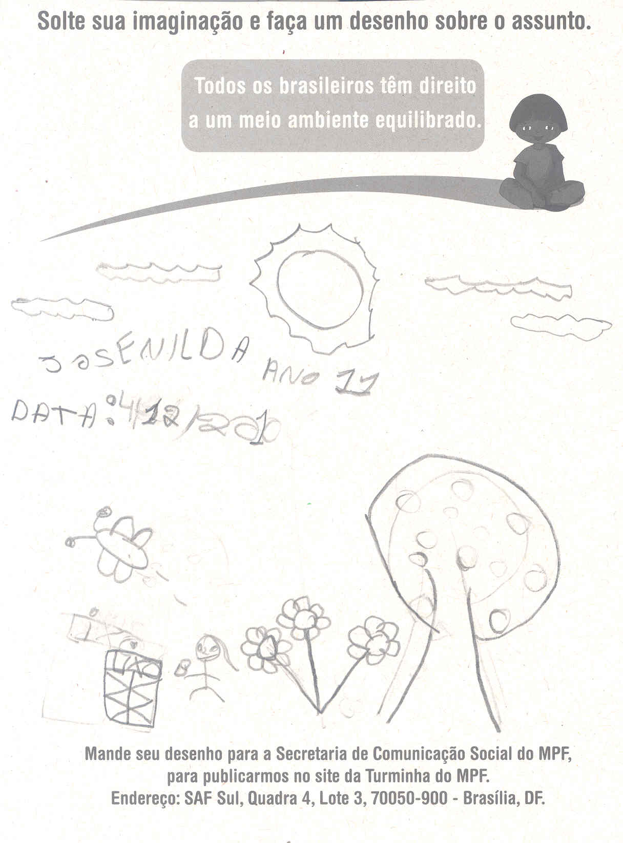 Josenilda, 11 anos - Maceió