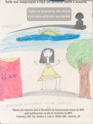 Rafaela, 12 anos - Maceió