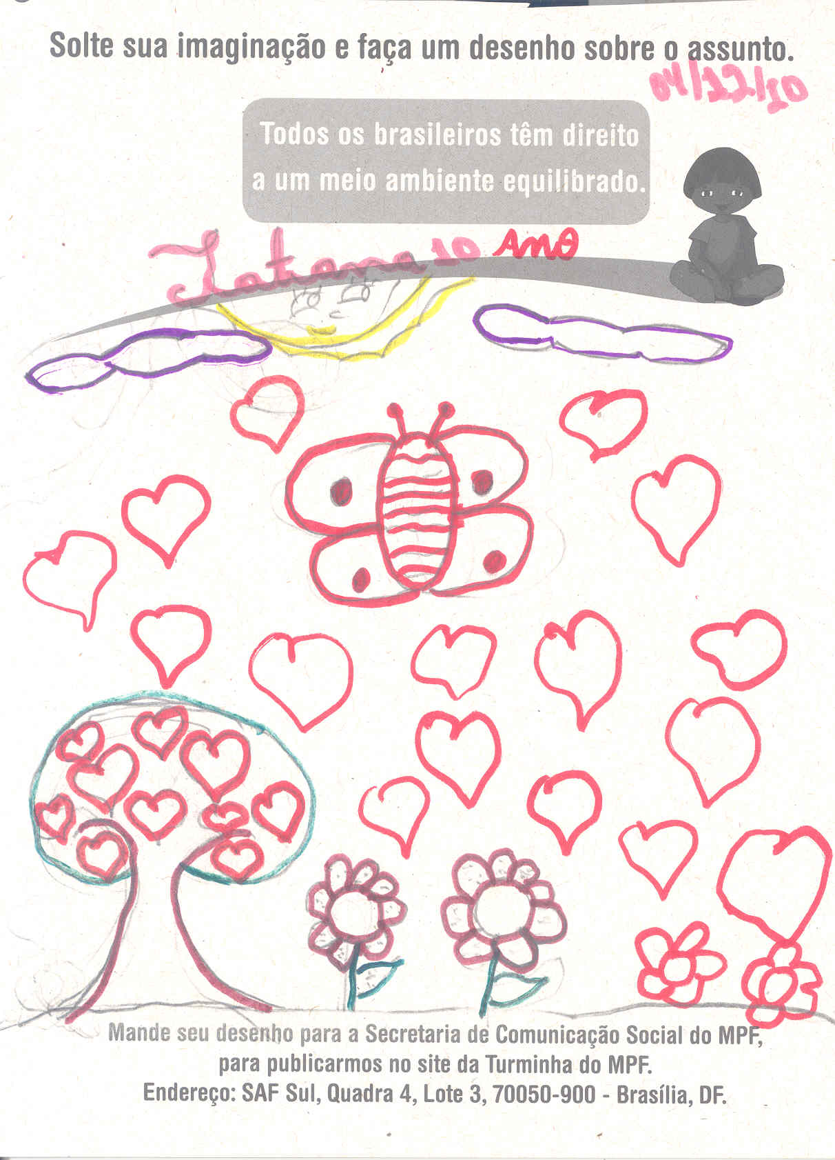 Tatiana, 10 anos - Maceió