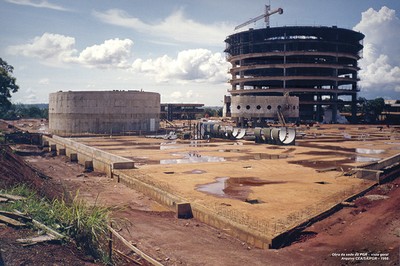 1998 - Obra. Foto Arquivo PGR