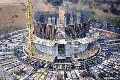 1999 - Obra. Foto Arquivo PGR