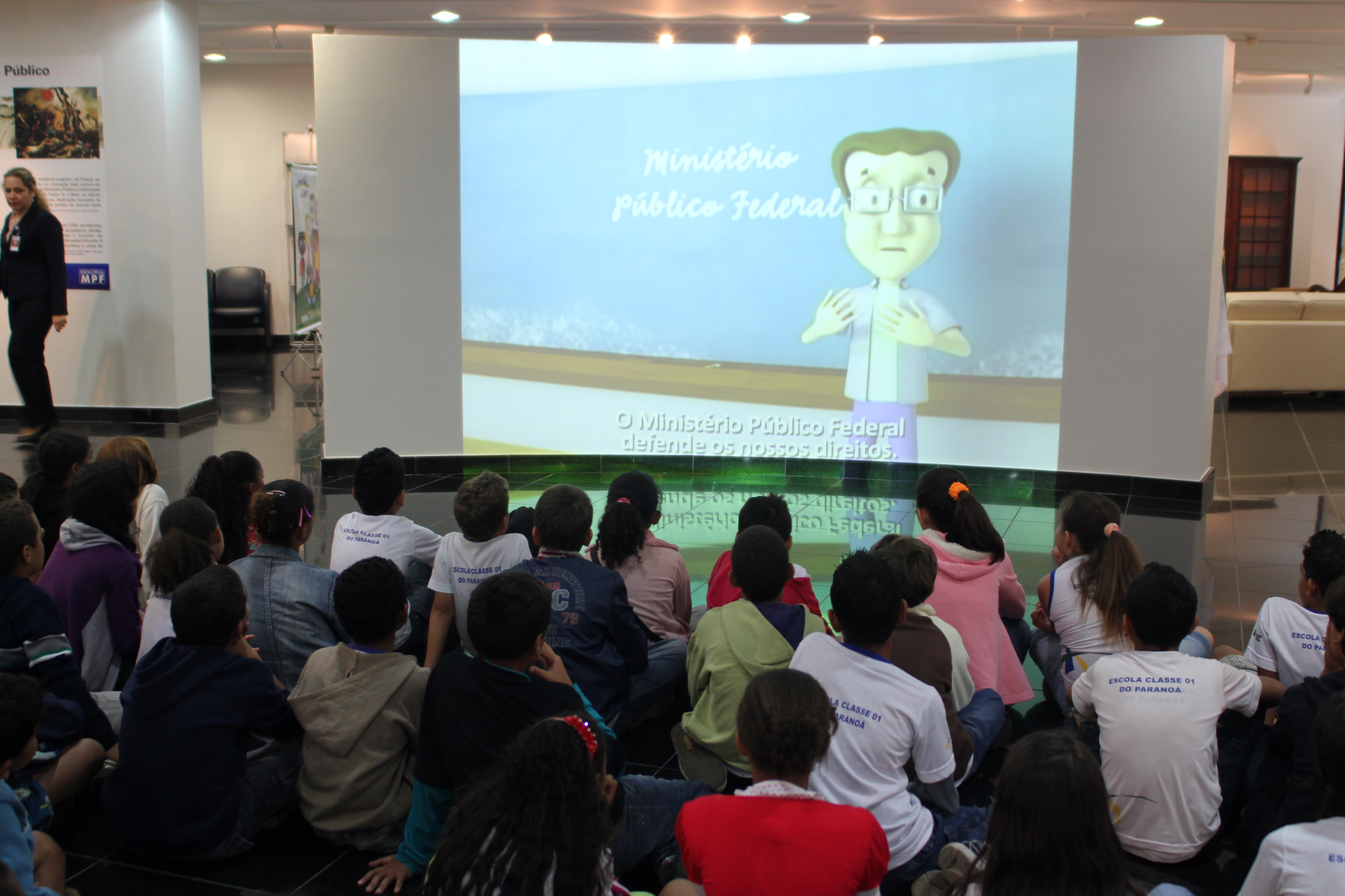 Vídeos despertaram a atenção dos alunos