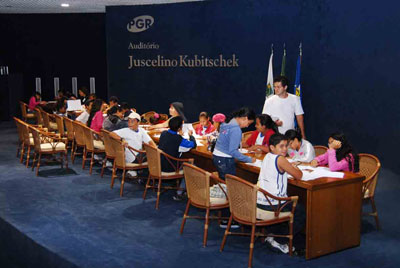 Lançamento do site da Turminha do MPF 