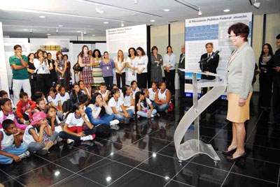 Lançamento do site da Turminha do MPF