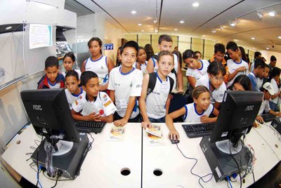 Lançamento do site da Turminha do MPF