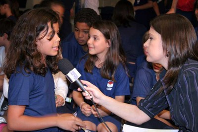 Alunos aprenderam sobre a importância e as consequências do voto