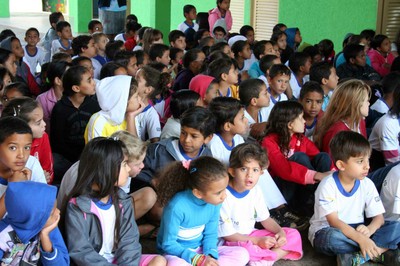 Projeto Turminha do MPProjeto Turminha do MPF nas Eleições chega a escola no Gama (DF) em 16 de agosto