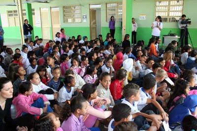 Projeto Turminha do MPF nas Eleições chega a escola no Gama (DF) em 16 de agosto