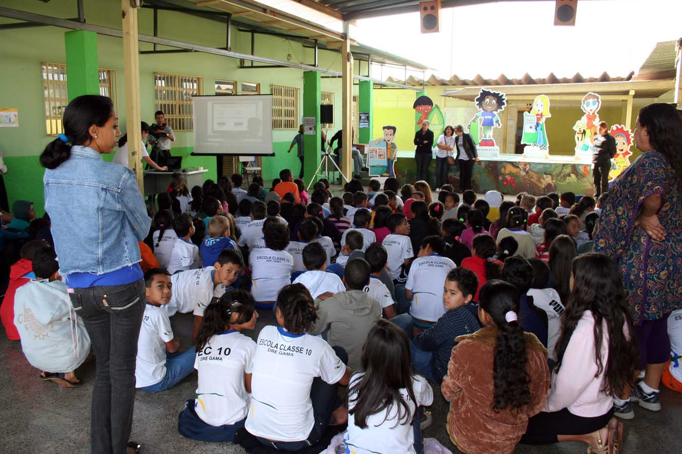 Projeto Turminha do MPF nas Eleições chega a escola no Gama (DF) em 16 de agosto