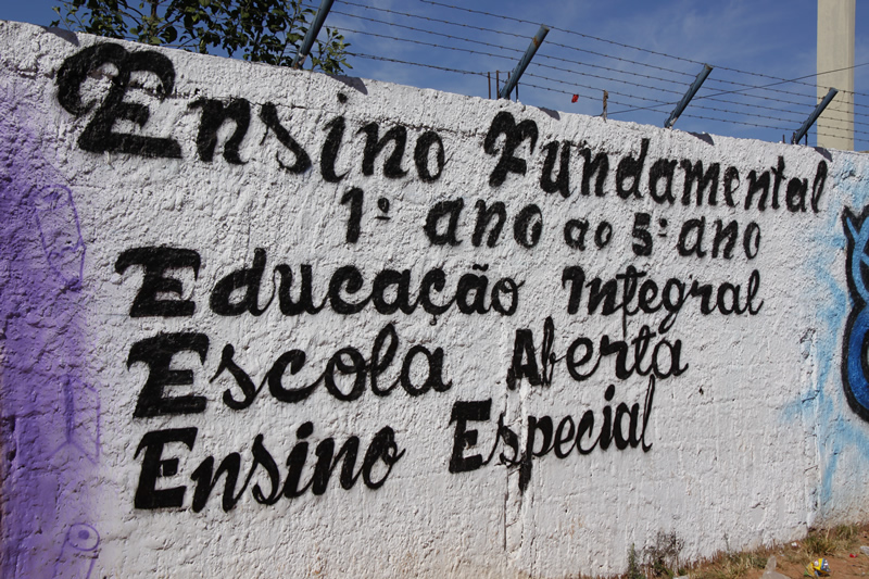 Muro da escola