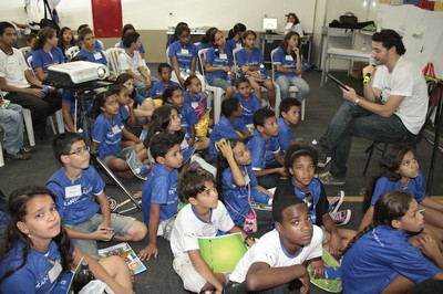 Turminha na Feira do Livro de Brasília