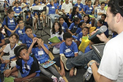 Turminha na Feira do Livro de Brasília