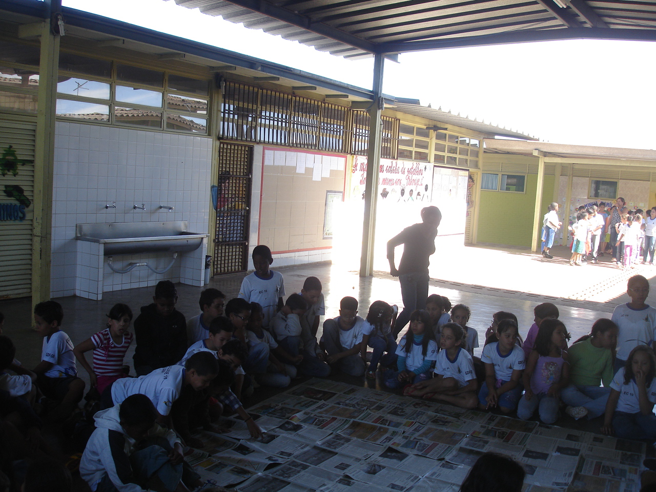 Turminha vai a escola no Gama (DF)