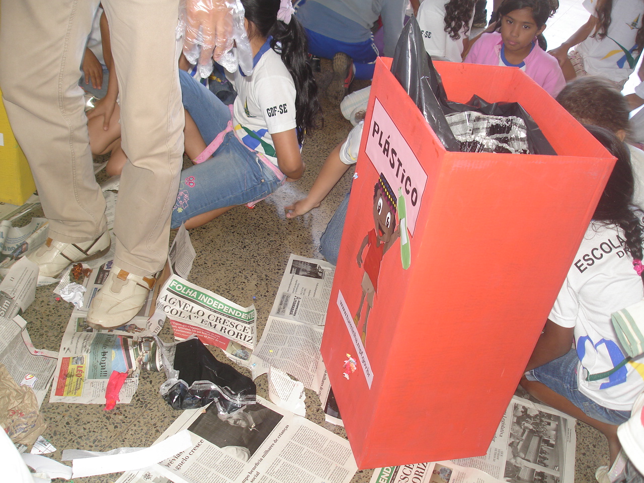 Turminha vai a escola no Gama (DF)