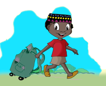 Ilustração texto peso da mochila