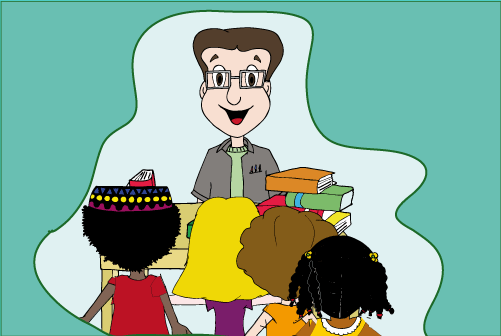 Turminha ouvindo Ari