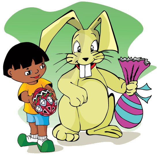 Turminha comemora a Semana da Páscoa