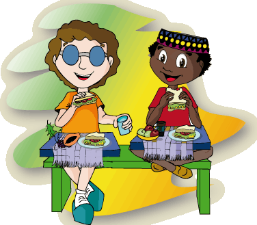 Personagens dia da saúde