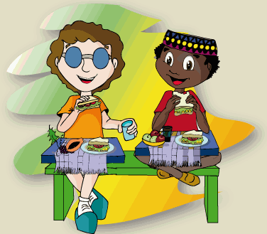 Personagens dia da saúde