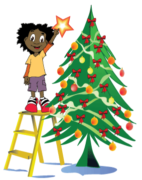 Rod com árvore de Natal