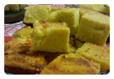 Sopa paraguaia. Foto: Nathaly Feitosa