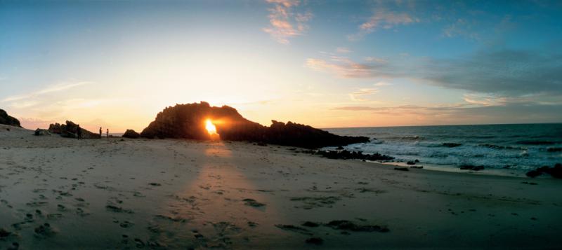 A praia de Jericoacoara chegou a ser eleita uma das 10 mais bonitas do mundo por um jornal dos Estados Unidos. Foto: Setur/CE