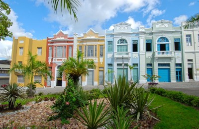 Casas coloridas Paraíba