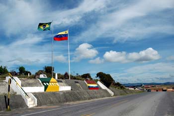 Fronteira Brasil-Venezuela. Foto Jorge Macedo, Detur