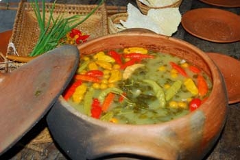 Damurida, iguaria típica feita com peixe e pimenta. Foto Jorge Macedo, Detur