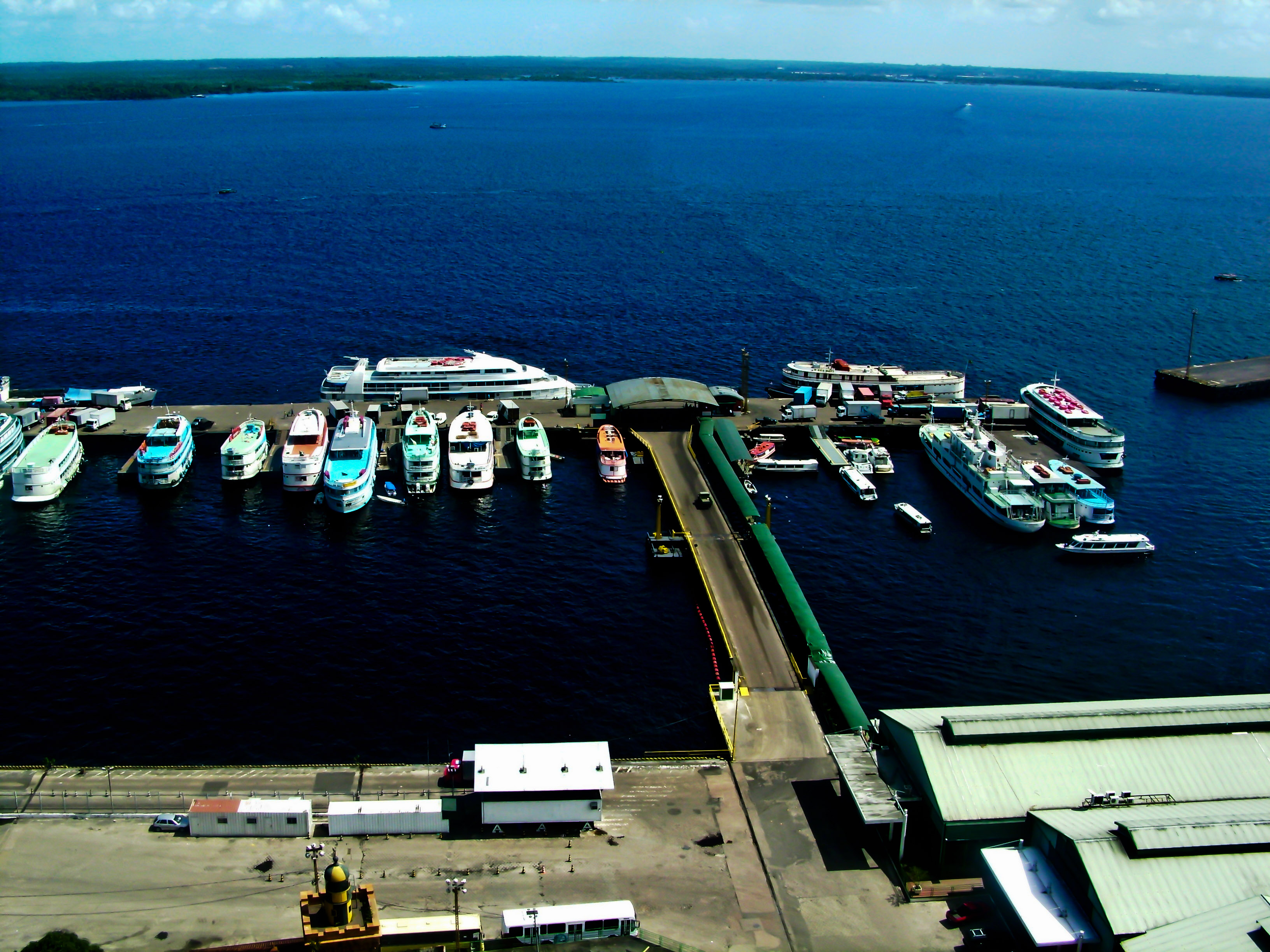 Porto de Manaus. Foto: David Nascimento