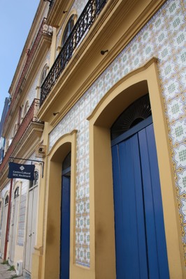 Casarão do século XVIII no Boulevard Castilhos França, em Belém, restaurado depois de Termo de Ajustamento de Conduta promovido pelo MPF. Foto Helena Palmquist