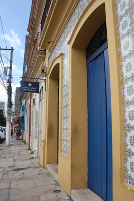 Casarão do SESC virou um centro cultural muito utilizado na cidade. Foto Helena Palmquist