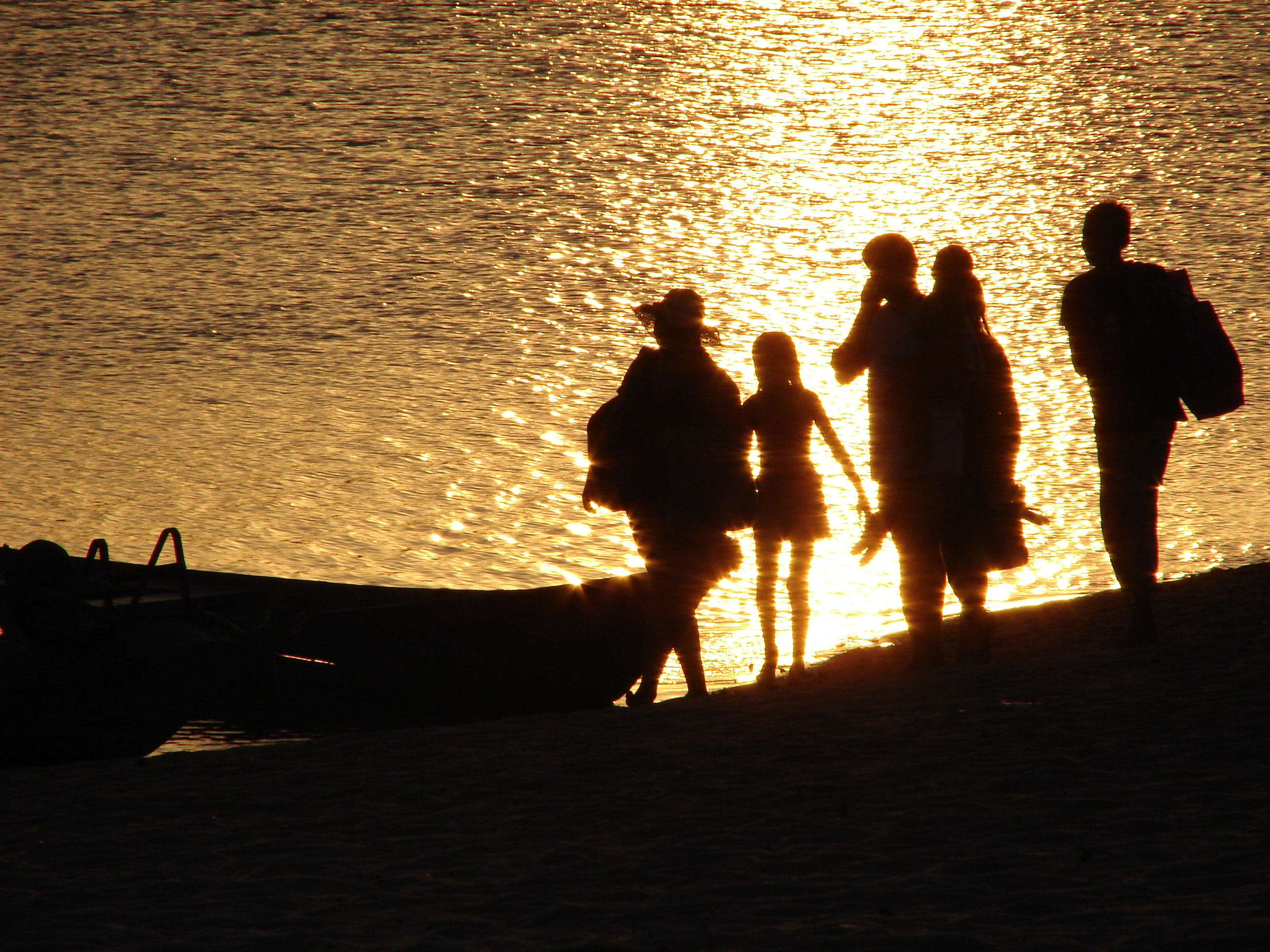 A praia só aparece na seca do rio, a partir de agosto e setembro. Foto: Eduardo Gonçalves
