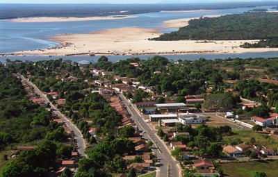 Cidade de Araguacema abriga praias naturais do Rio Araguaia. Foto Zezinha Carvalho