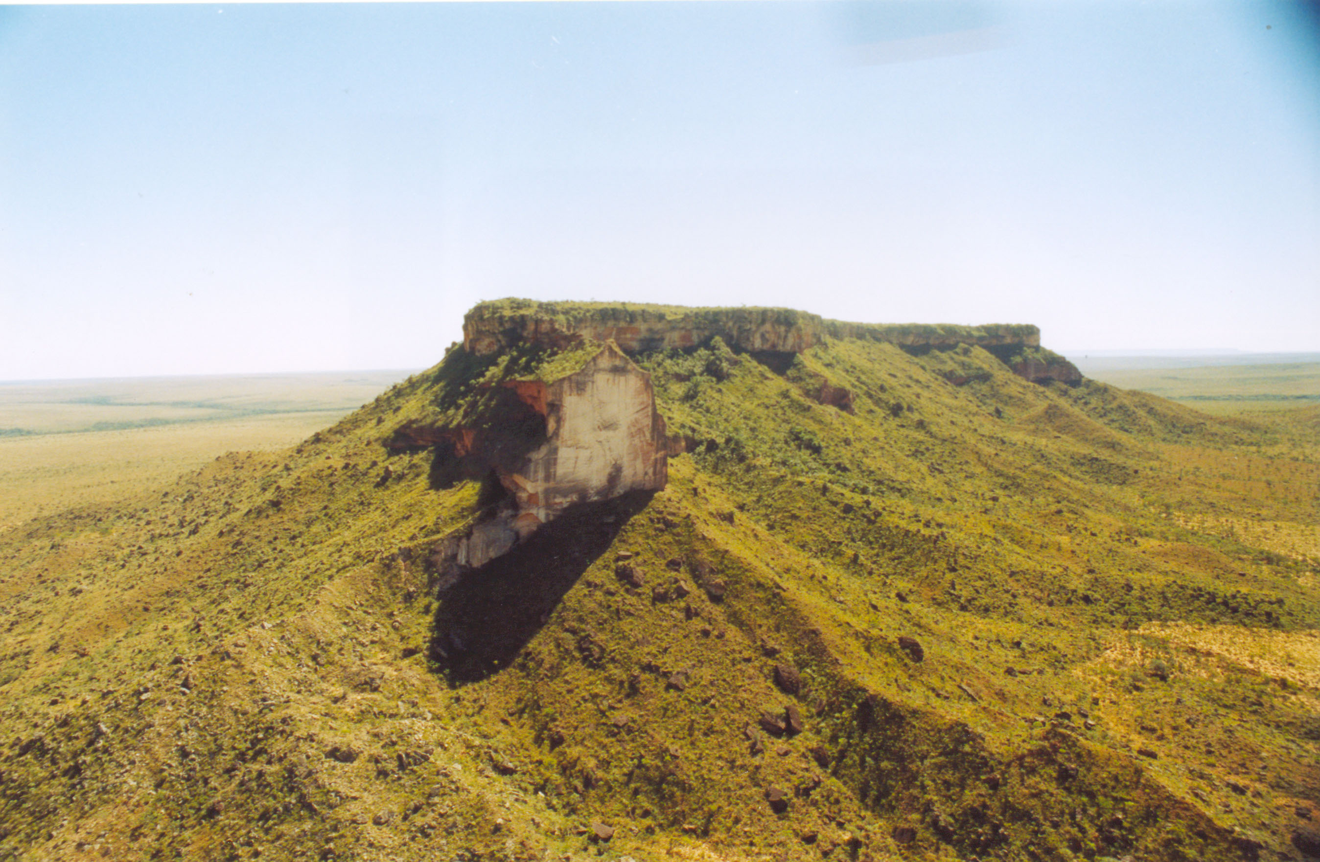 Morro da Catedral, no Jalapão. Foto: Márcio Di Pietro