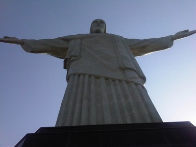 Cristo Redentor, na capital. Foto: Marcelo Del Negri