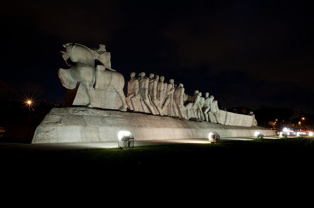 Monumento às Bandeiras. Foto: Daniel Araújo
