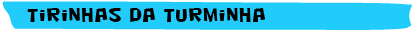 titulo tirinhas