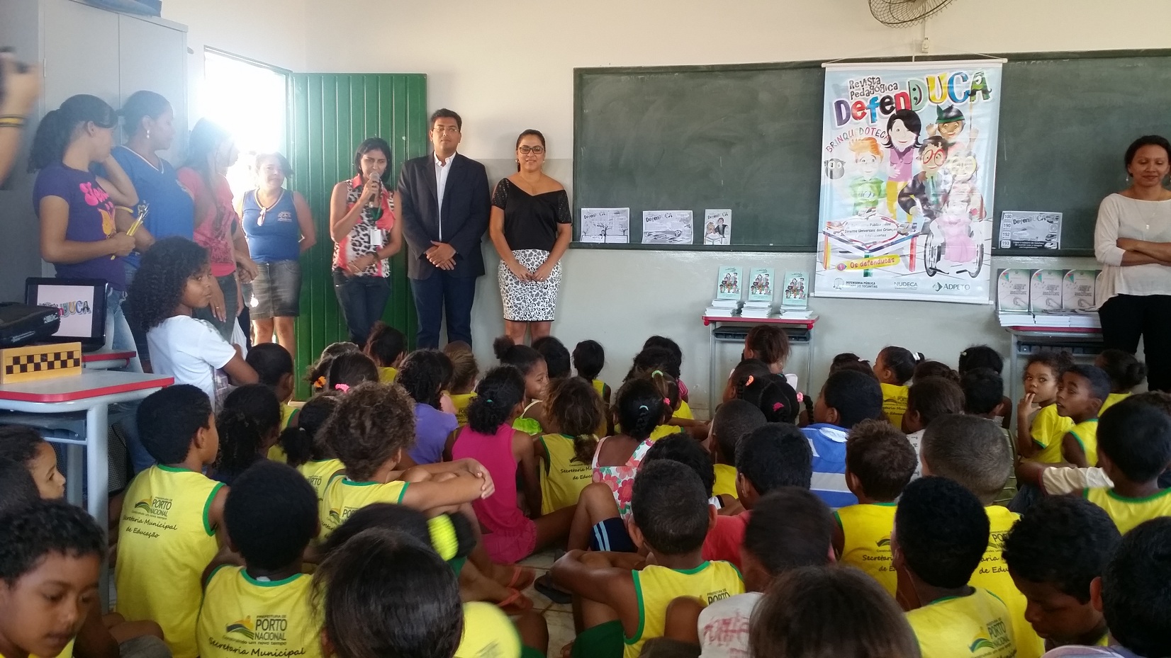Crianças de Tocantins conhecem o gibi da Turminha