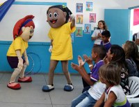 Duas escolas de Paulo Afonso (BA) receberam visitas da Turminha do MPF na semana das crianças