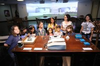 PGR recebe primeira turma de crianças pelo programa Férias no Memorial 