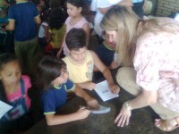 Estudantes em Ribeirão Preto participam de Aulinha da Turminha 