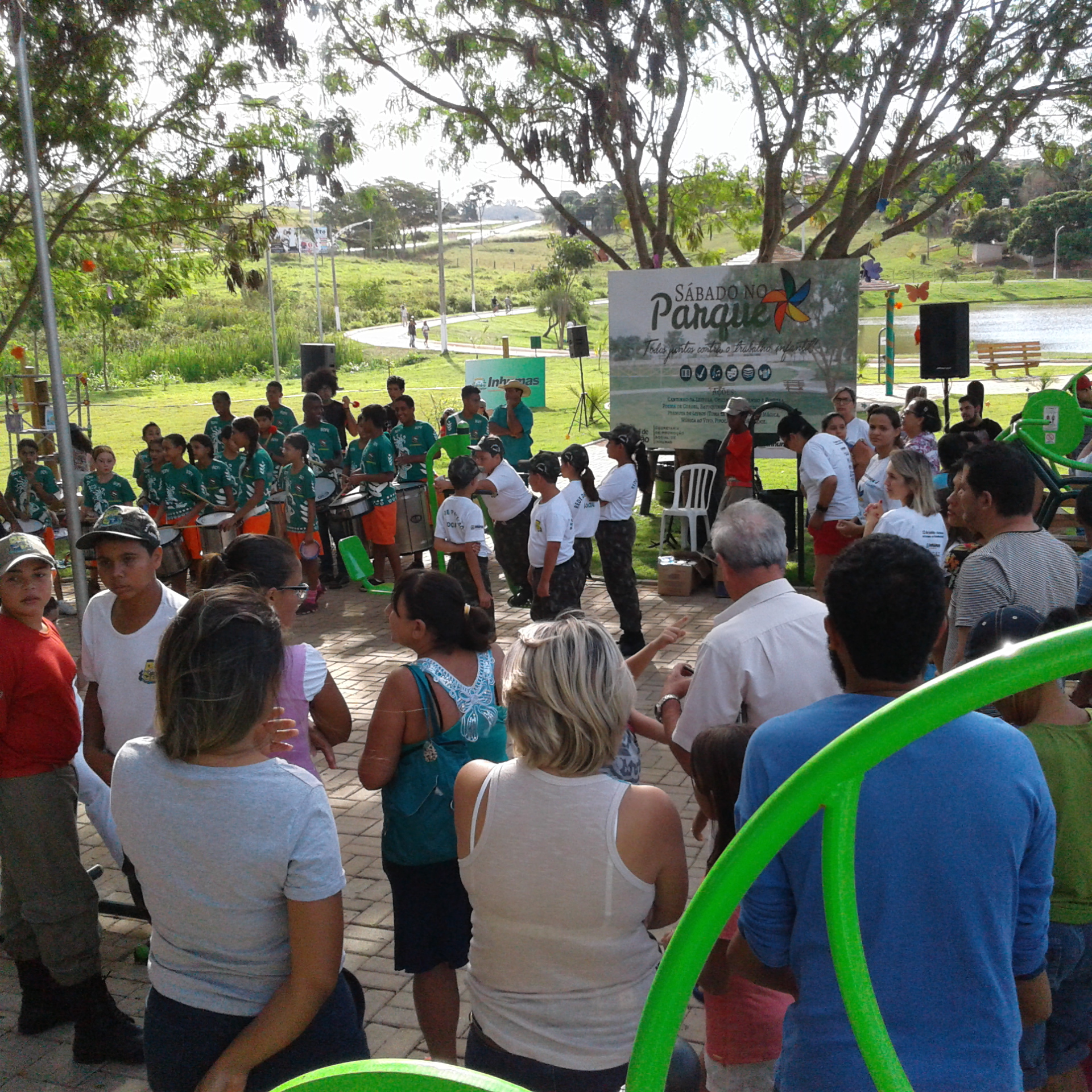 Gibi da Turminha fez parte de evento contra trabalho infantil